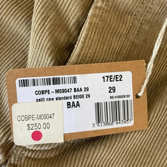 A.P.C petite new standard beige corduroy pants - Picture 5 of 10